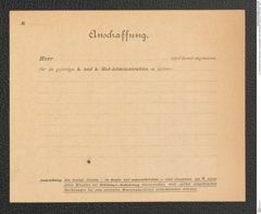 k.k. naturhistorisches Hofmuseum, Intendanzakten 1885-1896 (Hauer), Aktenzahl Z.450/1891, Seite 2